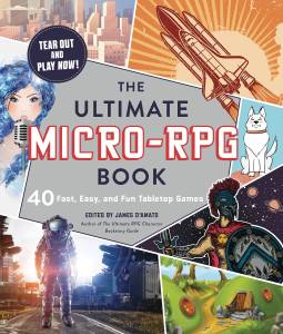 bookcover ultimate micro RPG book by James D'Amato